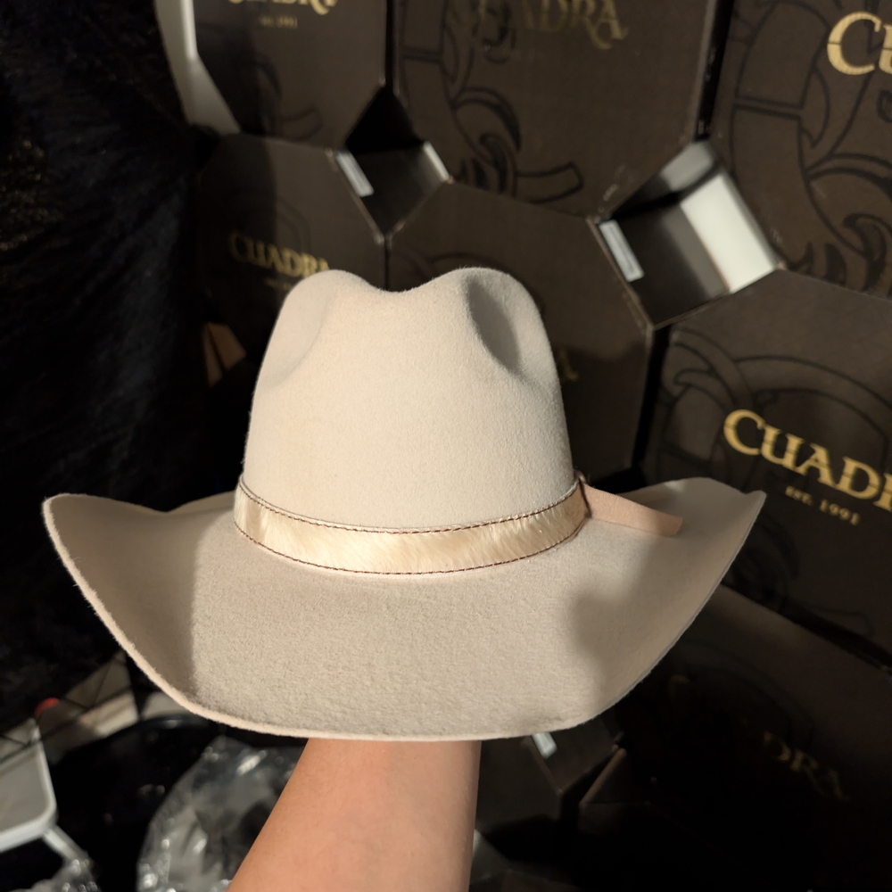 Beige Cowboy Hat